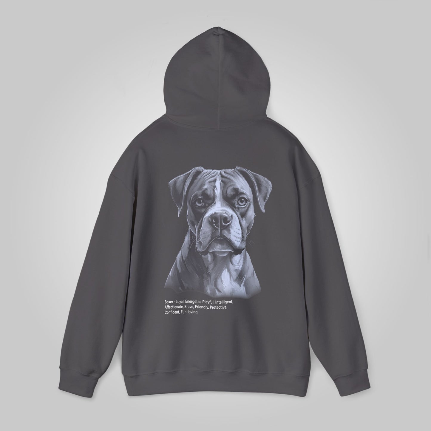 Boxer Dog Unisex Heavy Blend™ Hooded Sweatshirt - Boxer Hoodie