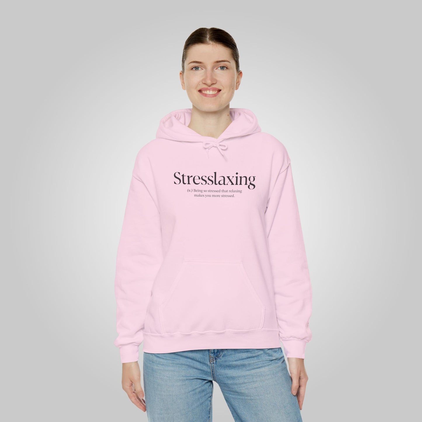 Stresslaxing Unisex Heavy Blend™ Hooded Sweatshirt - Funny Stress Hoodie, Relaxing Hoodie