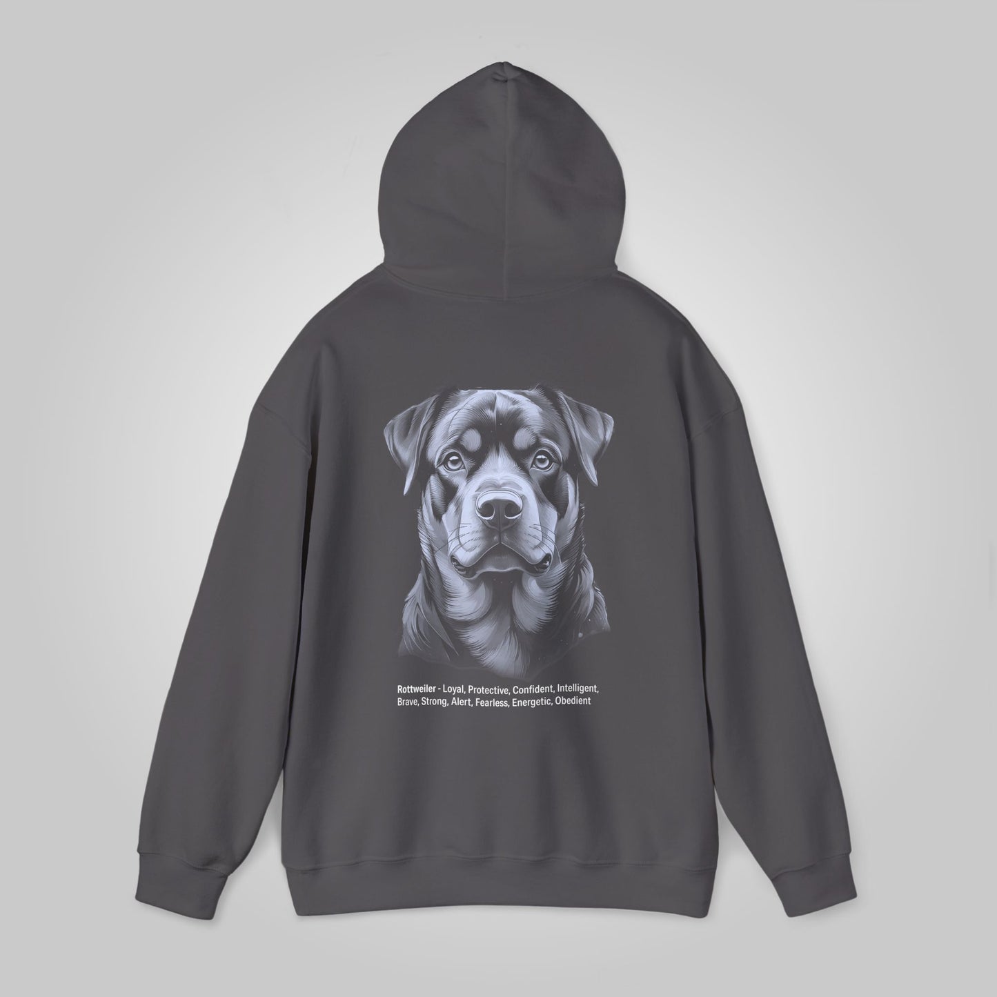 Rottweiler Dog Unisex Heavy Blend™ Hooded Sweatshirt - Rottweiler Hoodie