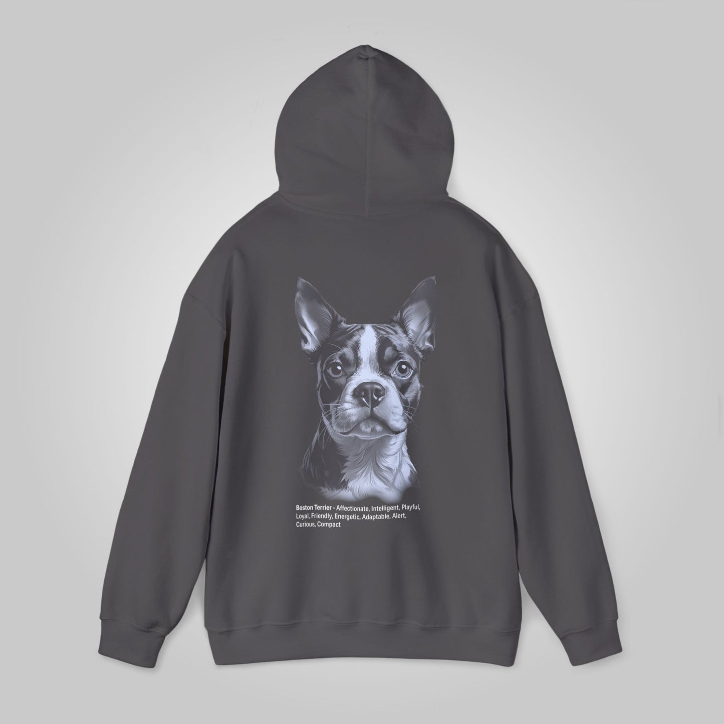 Boston Terrier Dog Unisex Heavy Blend™ Hooded Sweatshirt - Boston Terrier Hoodie