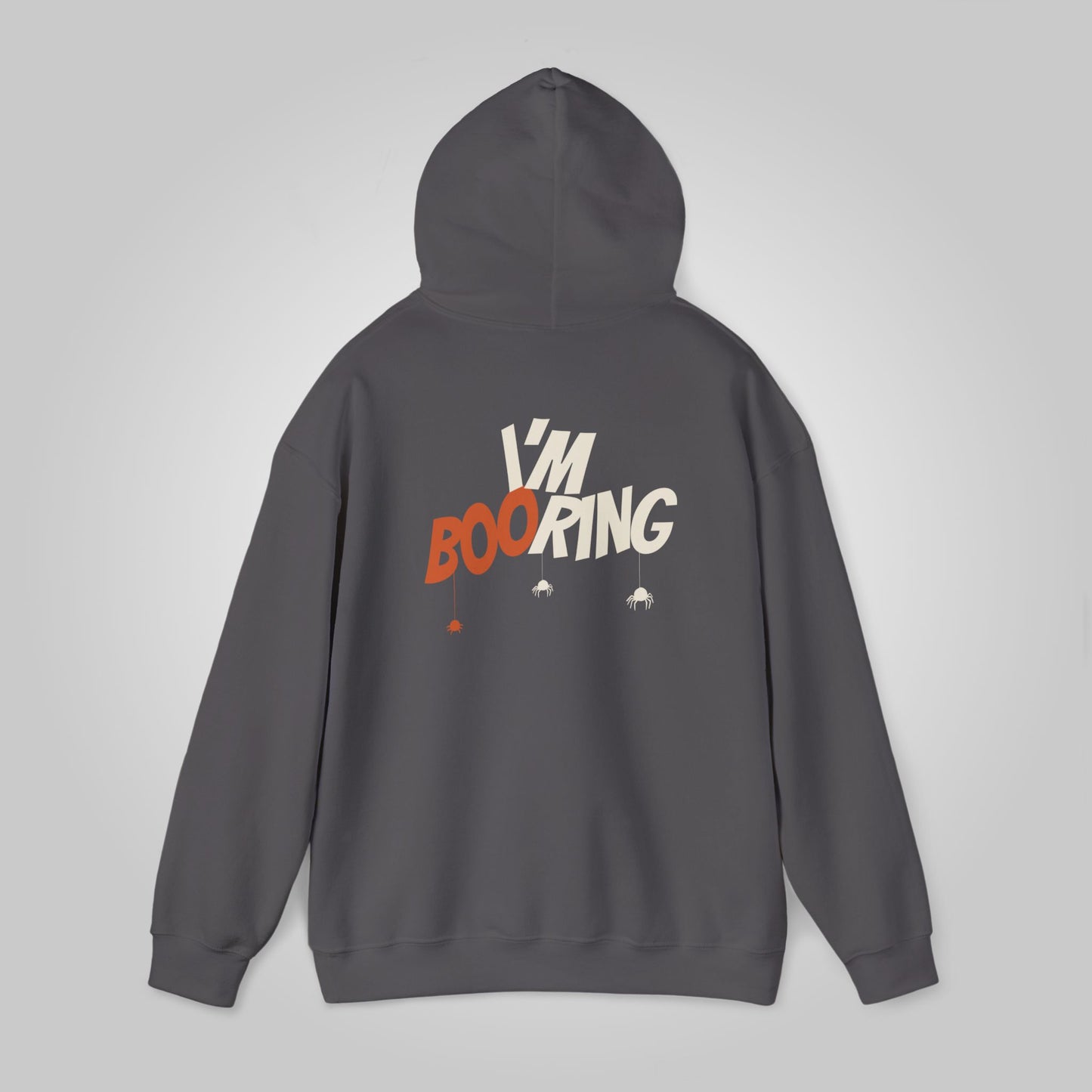 Halloween I am booring Unisex Heavy Blend™ Hooded Sweatshirt, I am booring Hoodie, Halloween Hoodie