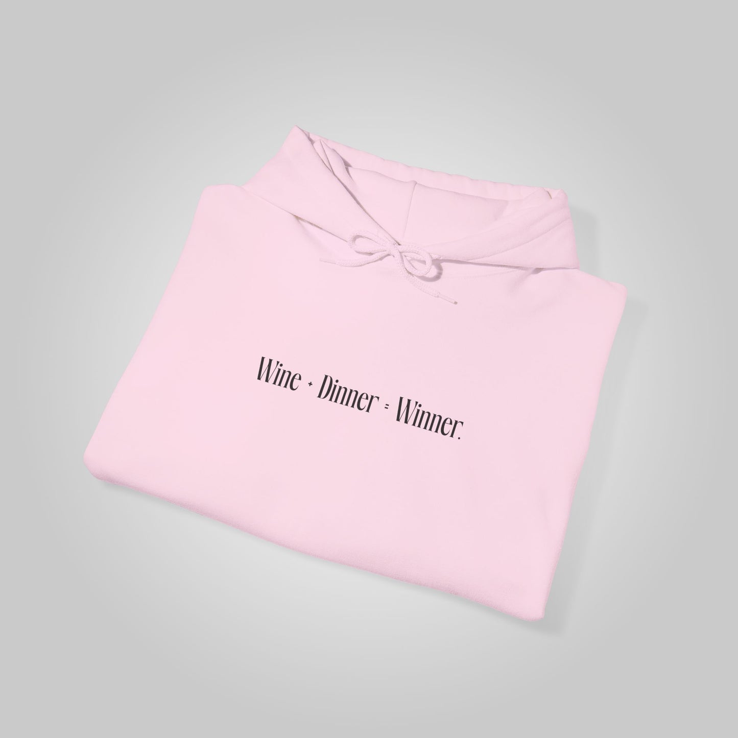 Wine+Dinner Unisex Heavy Blend™ Hooded Sweatshirt - Winner Hoodie