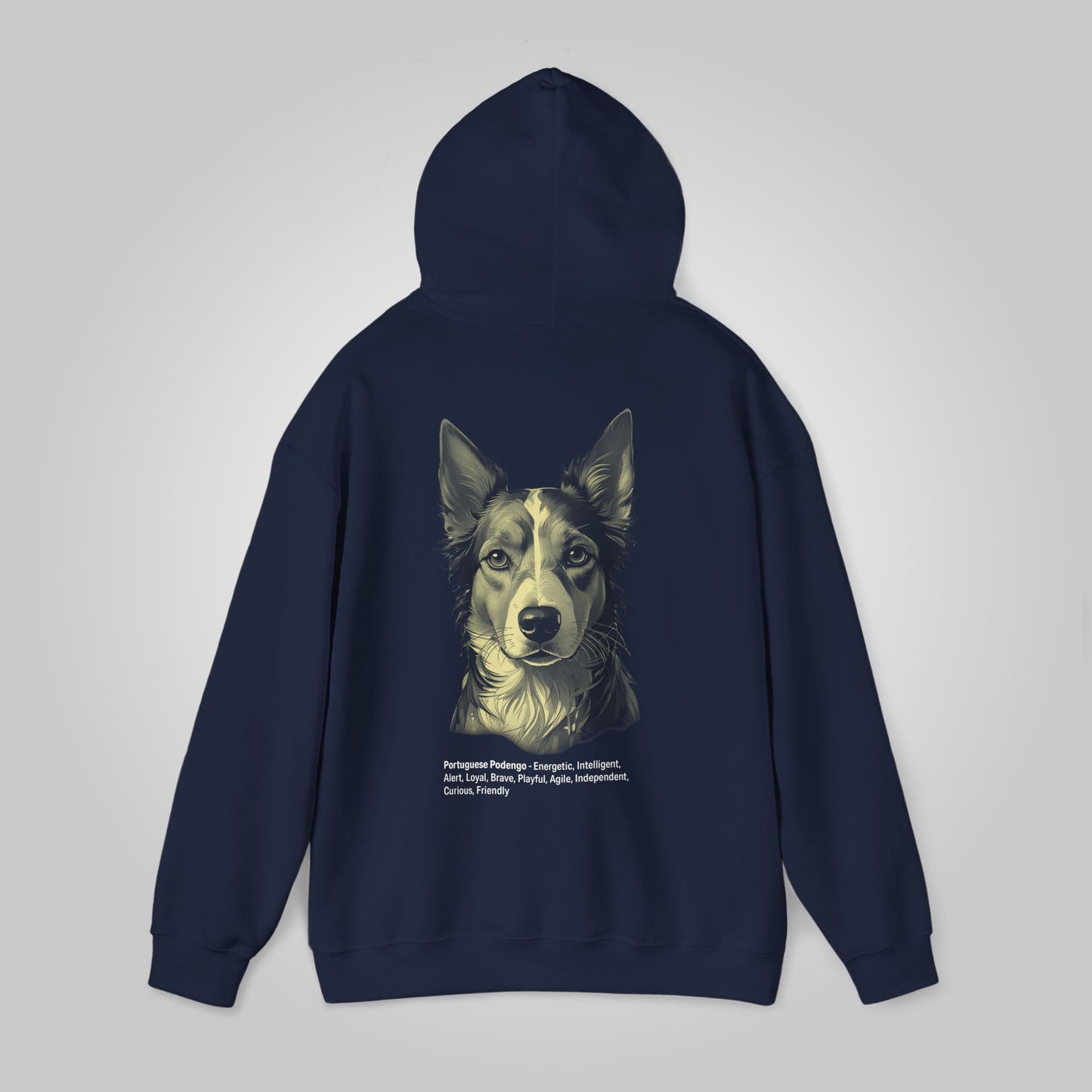 Portuguese Podengo Dog Unisex Heavy Blend™ Hooded Sweatshirt - Portuguese Podengo Hoodie