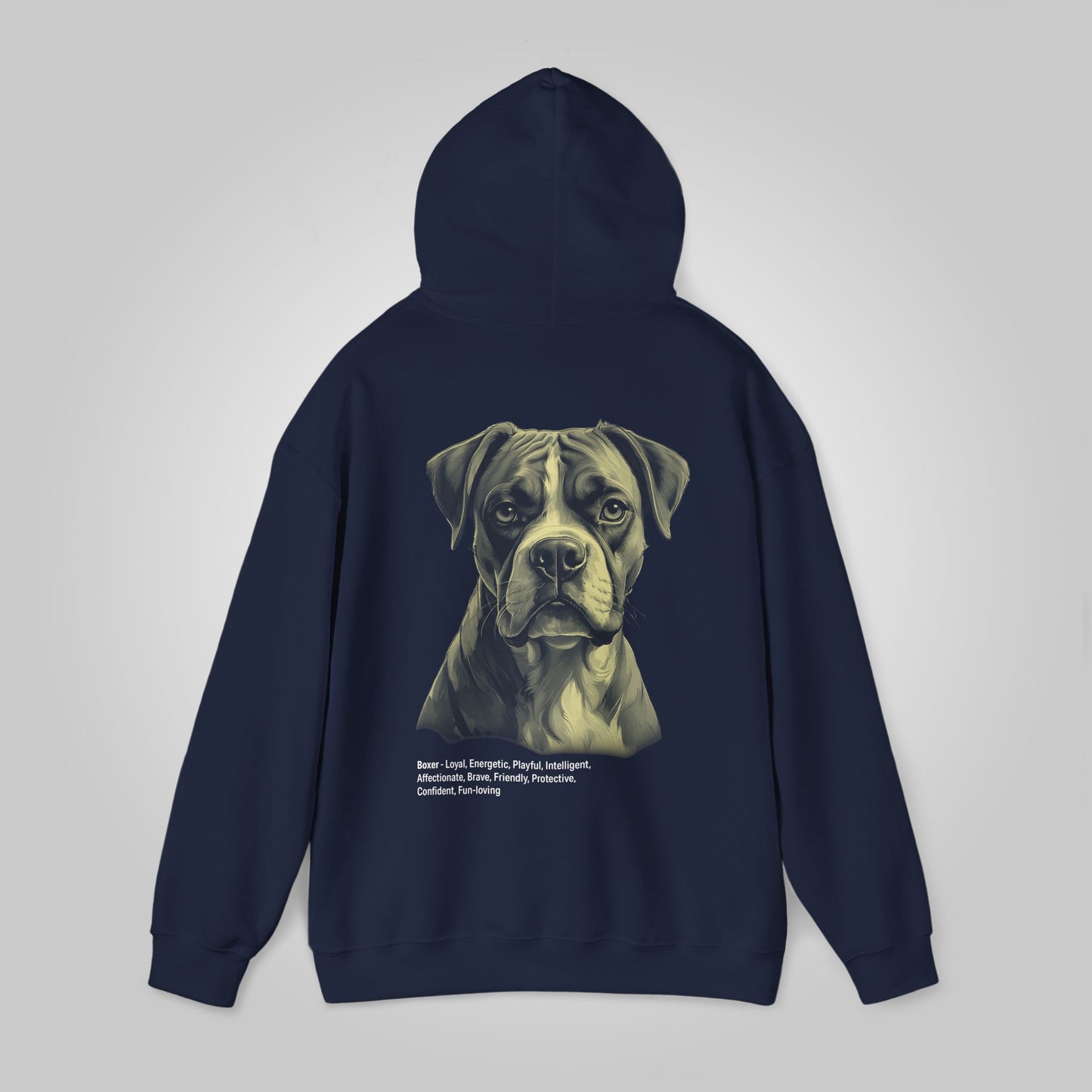 Boxer Dog Unisex Heavy Blend™ Hooded Sweatshirt - Boxer Hoodie