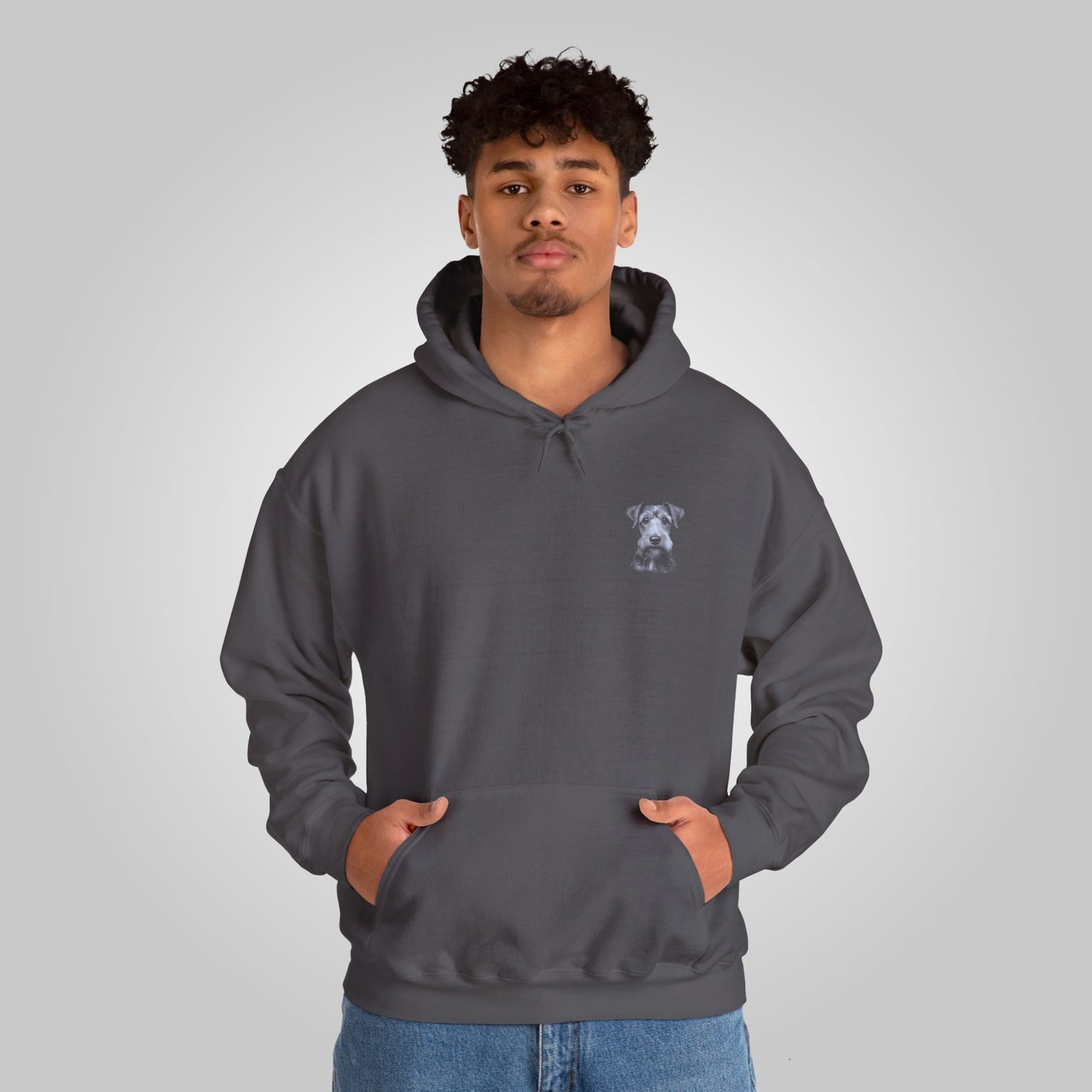 Airedale Terrier Dog Unisex Heavy Blend™ Hooded Sweatshirt - Airedale Terrier Hoodie