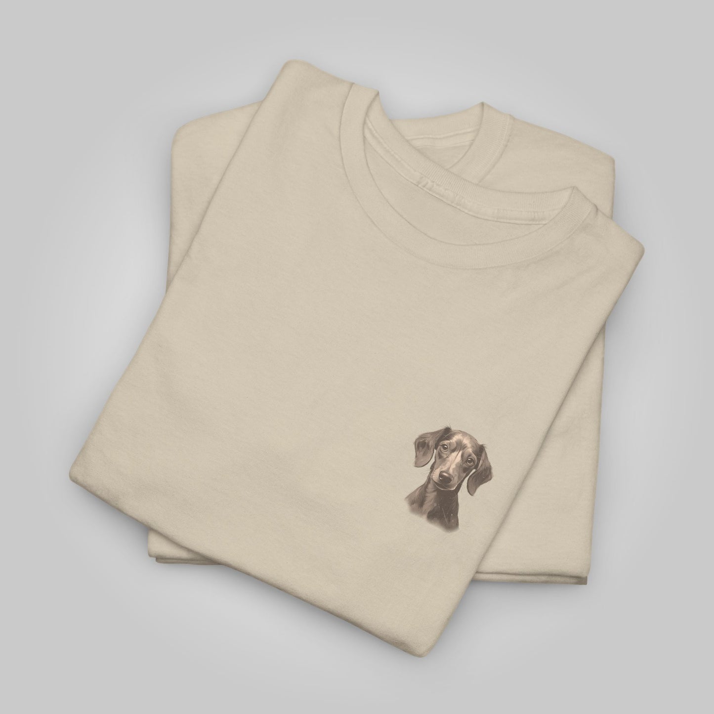 Dachshund hairless Dog Unisex Heavy Cotton Tee - Dachshund hairless Tee