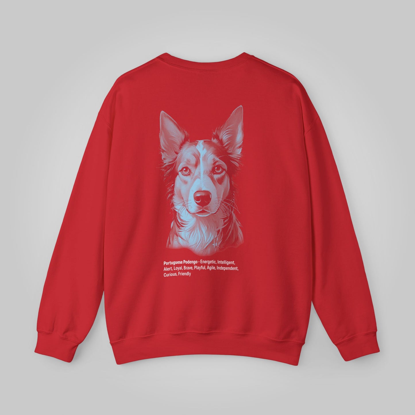 Portuguese Podengo Dog Unisex Heavy Blend™ Crewneck Sweatshirt - Portuguese Podengo Sweatshirt