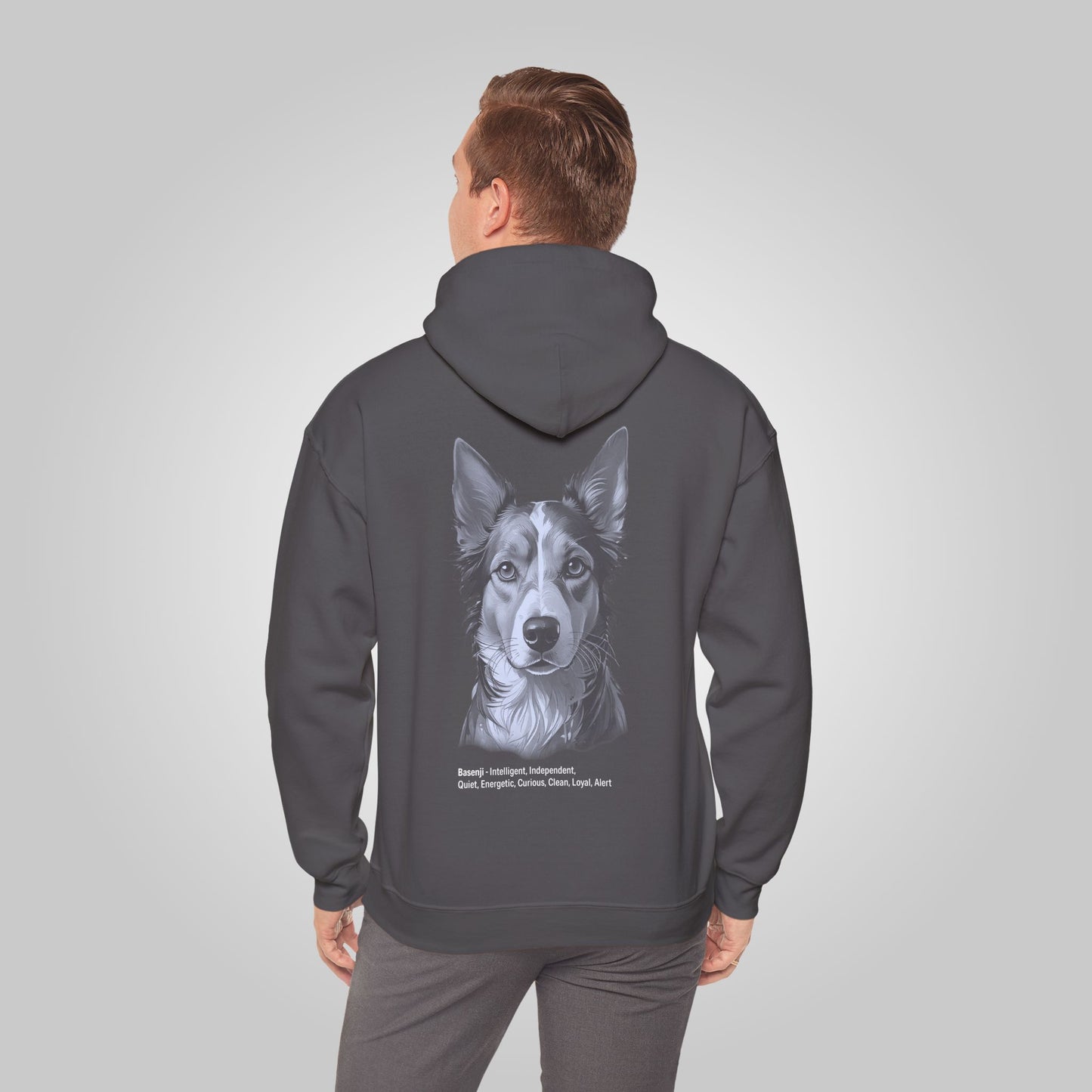 Basenji Dog Unisex Heavy Blend™ Hooded Sweatshirt - Basenji Hoodie