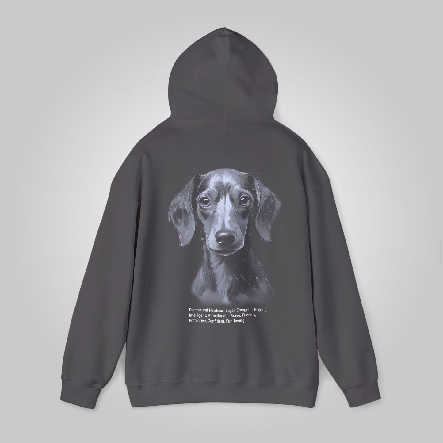 Dachshund hairless Dog Unisex Heavy Blend™ Hooded Sweatshirt - Dachshund hairless Hoodie